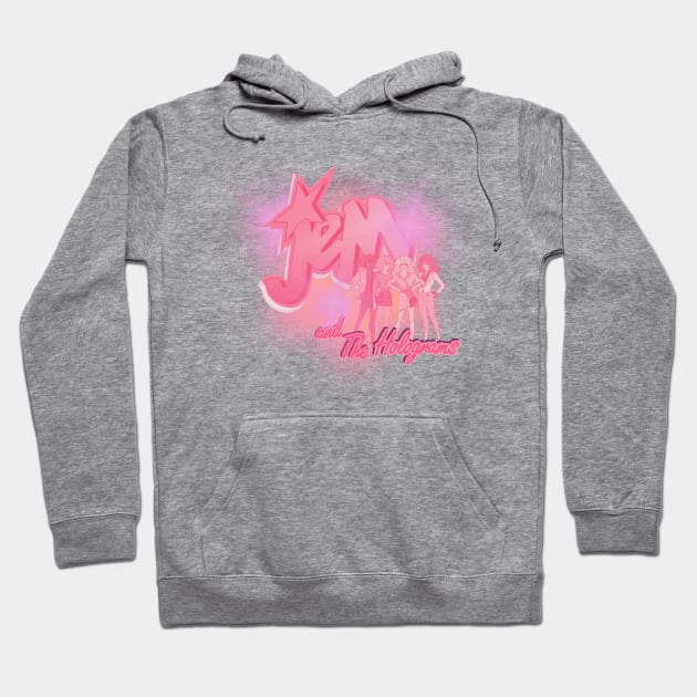 jem light Hoodie by Bones and Beauty 